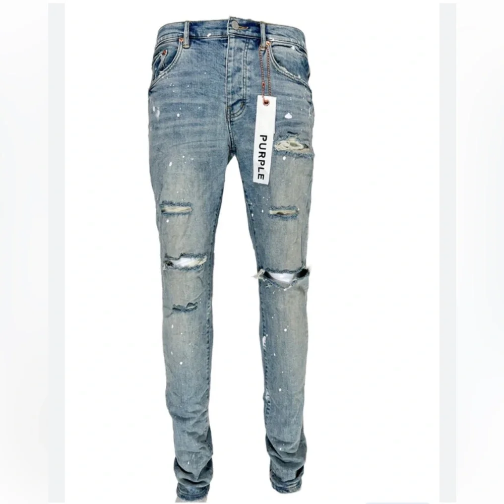 Purple brand distressed jeans size 38 x 34